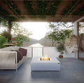 Monte Gas Fire Pit White