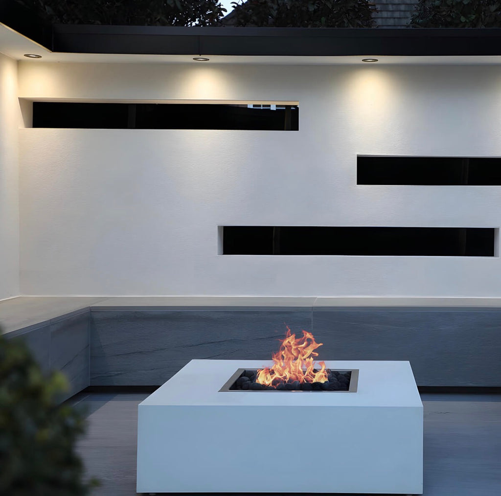 Maroma Gas Fire Pit White