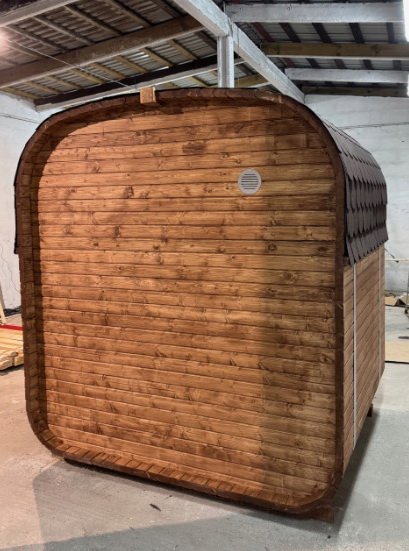 Steam & Oak Gas Cube Sauna 1.8m (Electric Option)