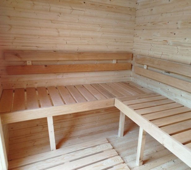 Steam & Oak Gas Cube Sauna 1.8m (Electric Option)
