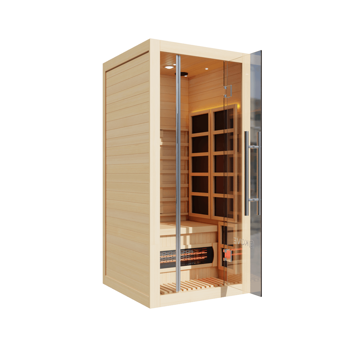 KOVE Full Spectrum Infrared Sauna – 1 Person