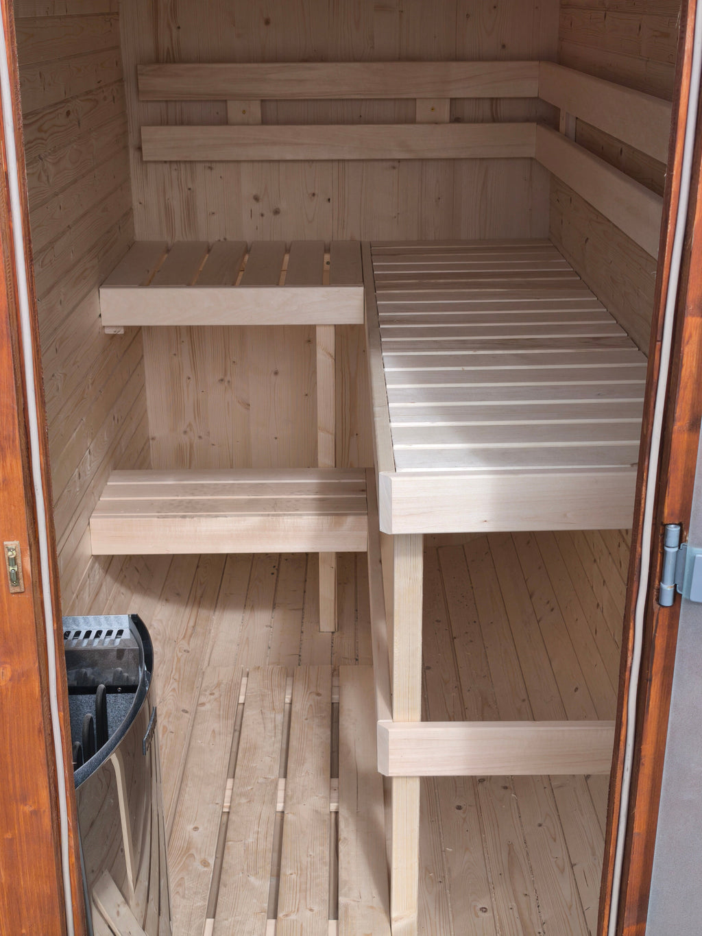 Steam & Oak Gas Sauna Pod 2.4m (Electric Option)