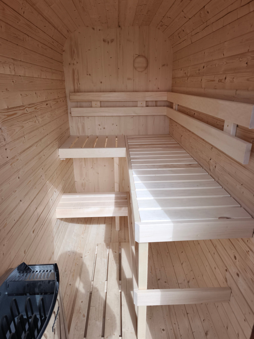 Steam & Oak Gas Sauna Pod 2.4m (Electric Option)