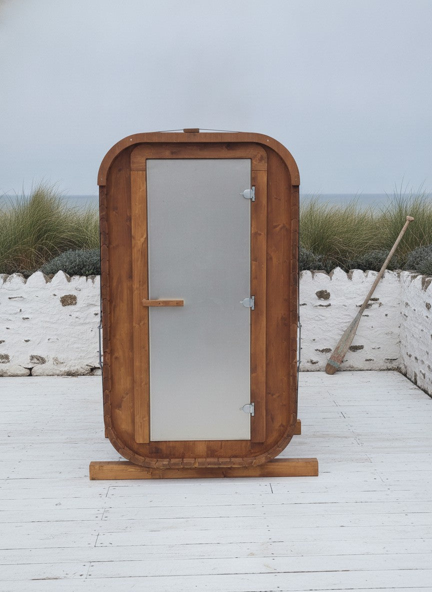 Steam & Oak Gas Sauna Pod 2.4m (Electric Option)